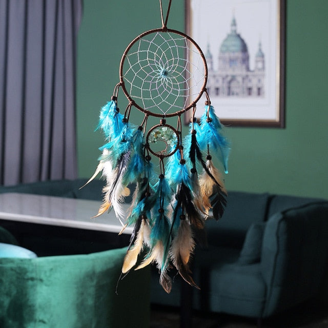 Tree of Life Dream Catcher - Floral Fawna