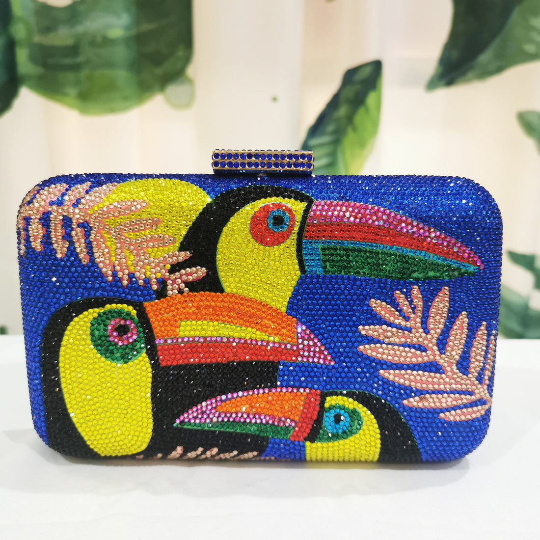 Tropical Toucan Clutch Bag - Floral Fawna