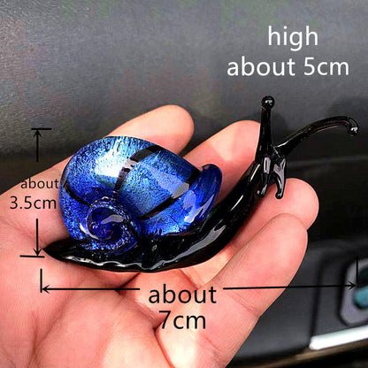Miniature Glass Snail - Floral Fawna