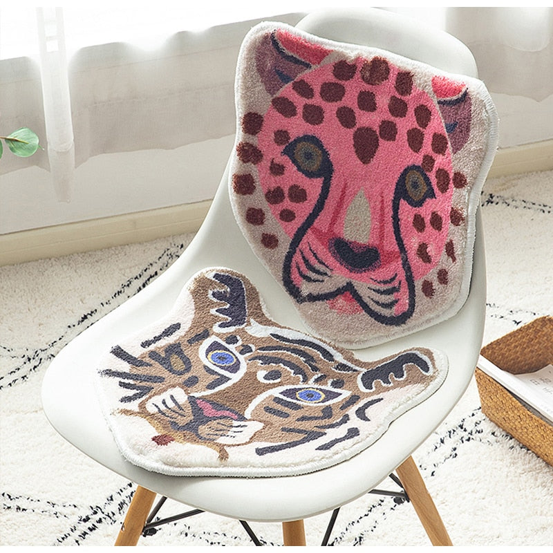 Big Cat Chair Mat - Floral Fawna
