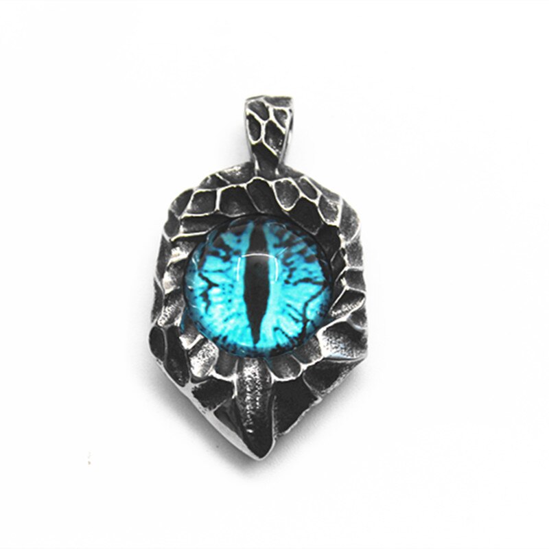 Dinosaur Eye Necklace - Floral Fawna