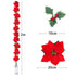 LED Christmas Holly & Amaryllis Flowers - Floral Fawna