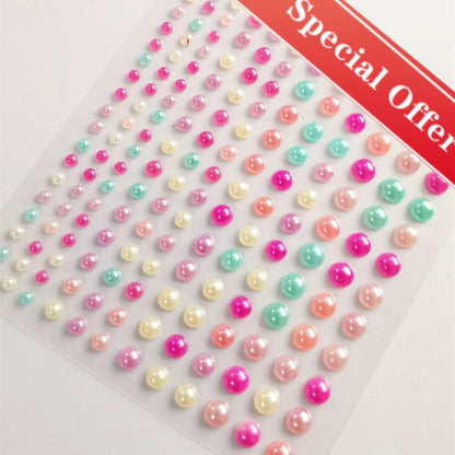 Sparkling Rhinestone Facial Art Stickers - Floral Fawna