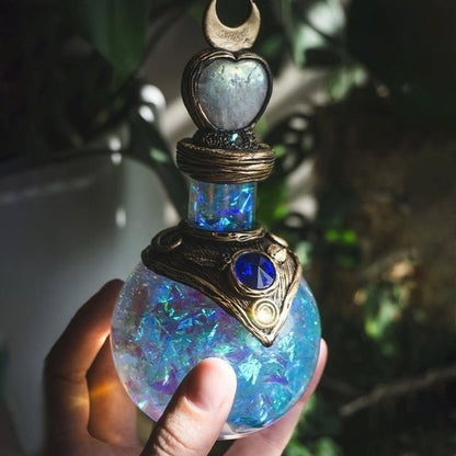 Enchanted Potion Vial - Floral Fawna