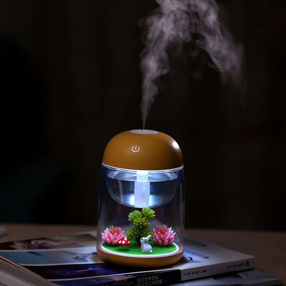 LED Micro-Garden Humidifier - Floral Fawna
