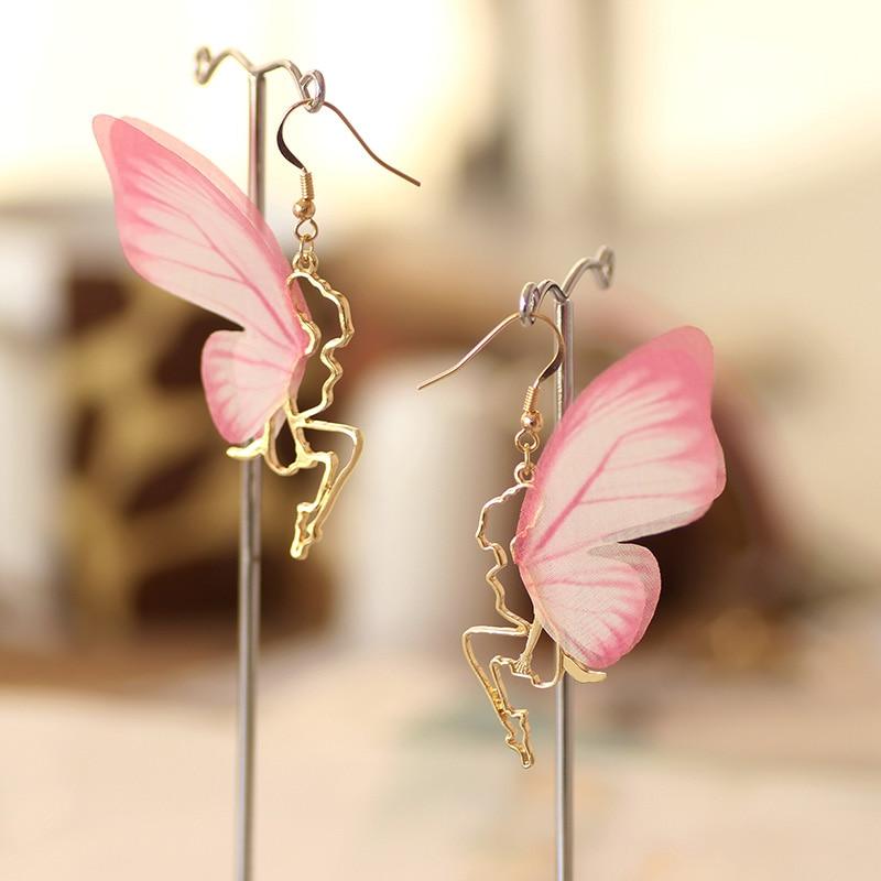 Fairy Butterfly Wings Earrings - Floral Fawna