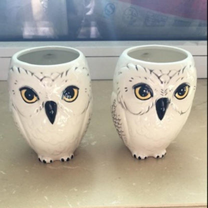 Lovely Owl Ceramic Mug - Floral Fawna