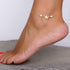 Starfish & Pearls Anklet - Floral Fawna