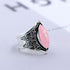 Dragon Warrior Moonstone Ring - Floral Fawna