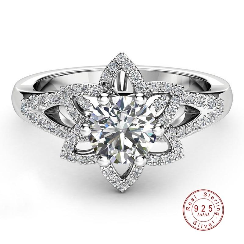 Enchanted Flower Silver Ring - Floral Fawna