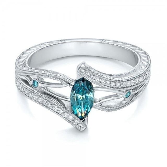 Enchanting Crystal Monarchy Ring - Floral Fawna