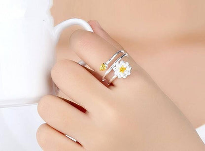 Lotus Wrap Ring - Floral Fawna