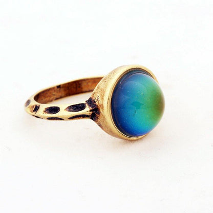 Magical Vintage Mood Ring - Floral Fawna
