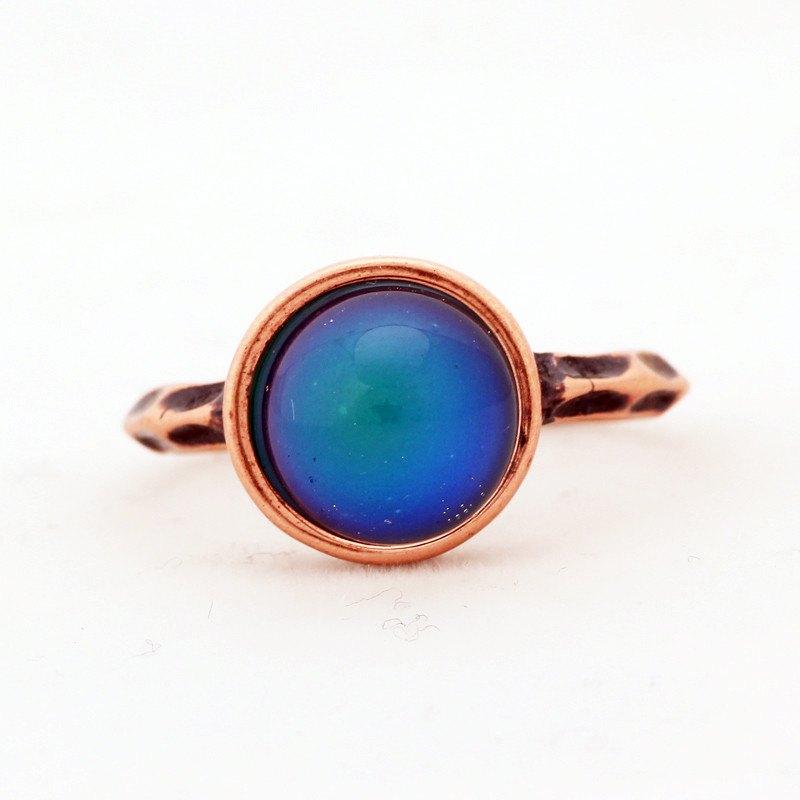 Magical Vintage Mood Ring Copper - Floral Fawna