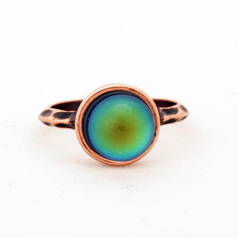 Magical Vintage Mood Ring Copper - Floral Fawna