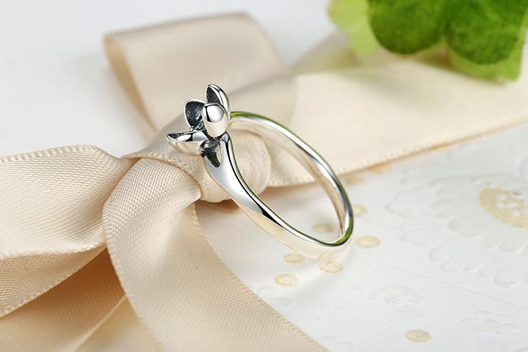 Mystic Flower Silver Ring - Floral Fawna