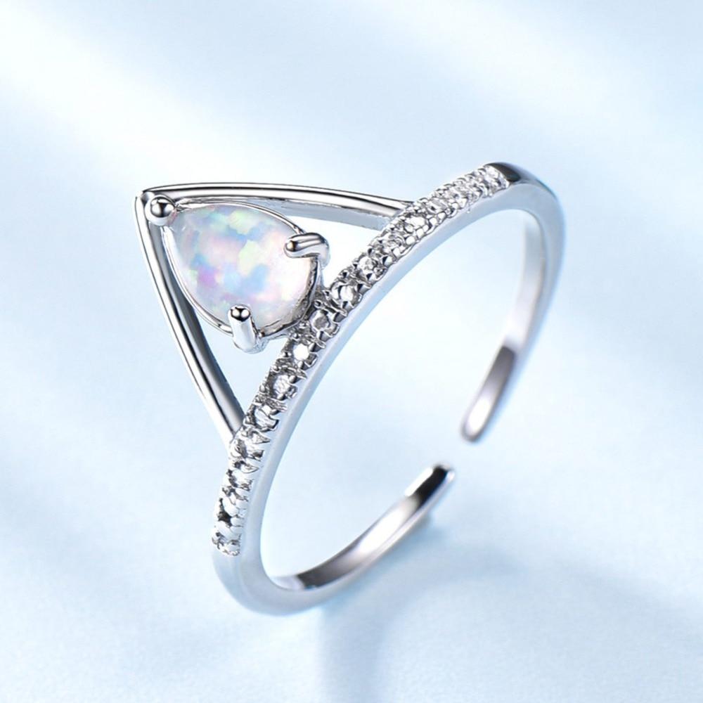 Rainbow Opal Fairy Ring - Floral Fawna
