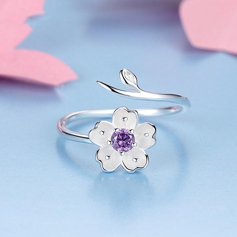 The Magnificent Cherry Blossom Ring - Floral Fawna