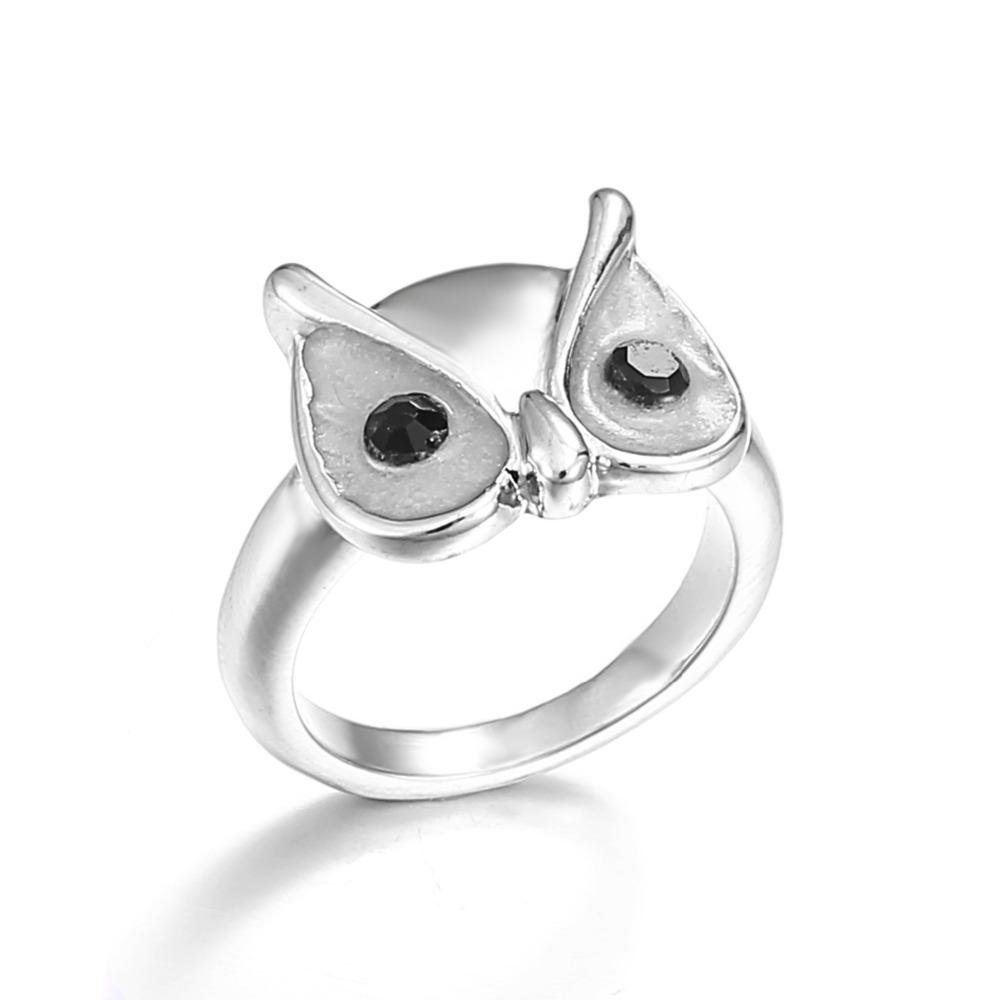 The Wise Owl Glow In The Dark Ring - Floral Fawna