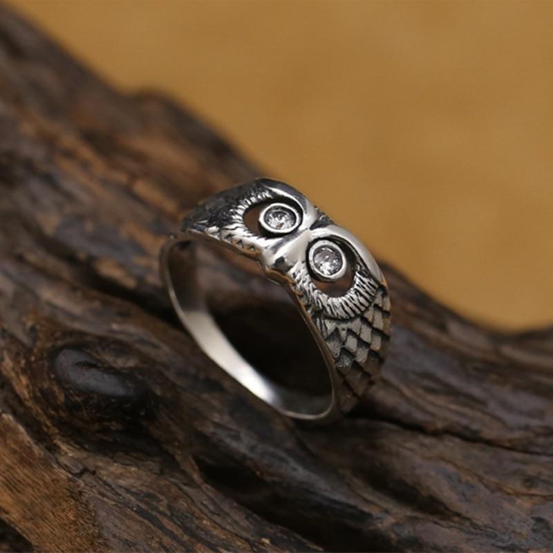 The Wise Owl Ring - Floral Fawna