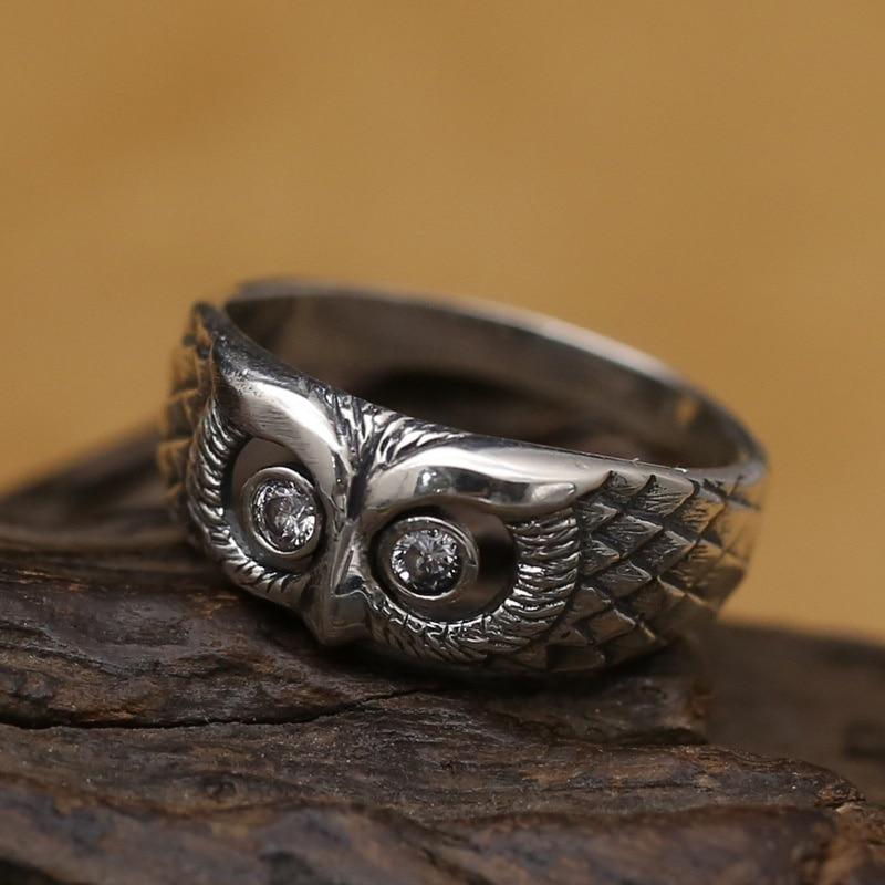 The Wise Owl Ring - Floral Fawna