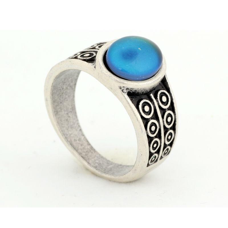 Vintage Style Magical Mood Ring - Floral Fawna