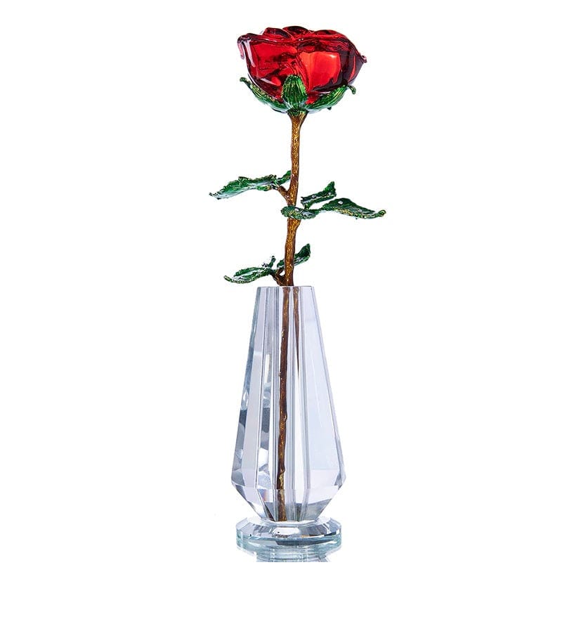 Crystal Red Rose - Floral Fawna