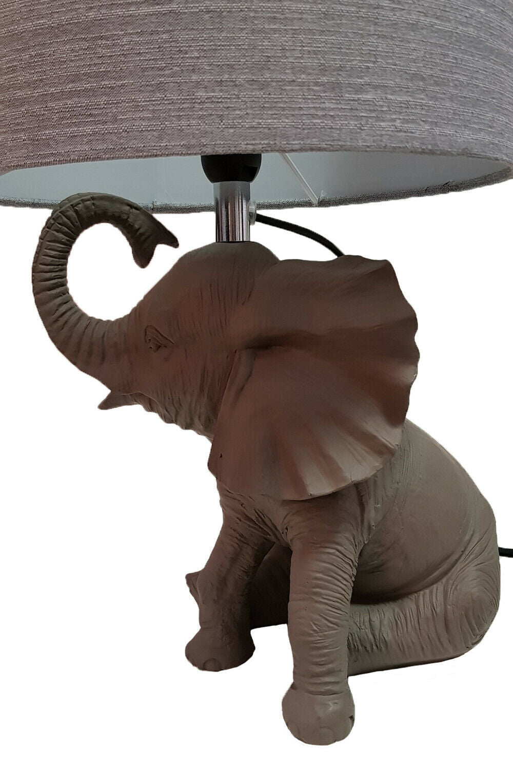 Elephant Table Lamp - Floral Fawna