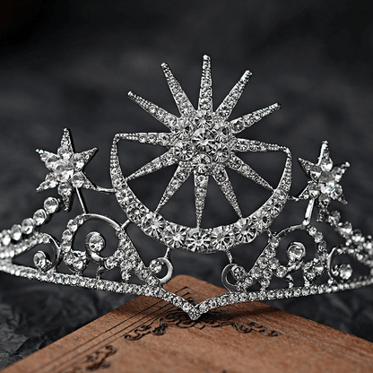 Celestial Crystal Crown - Floral Fawna