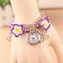 Butterflies & Flowers Bracelet Watch - Floral Fawna