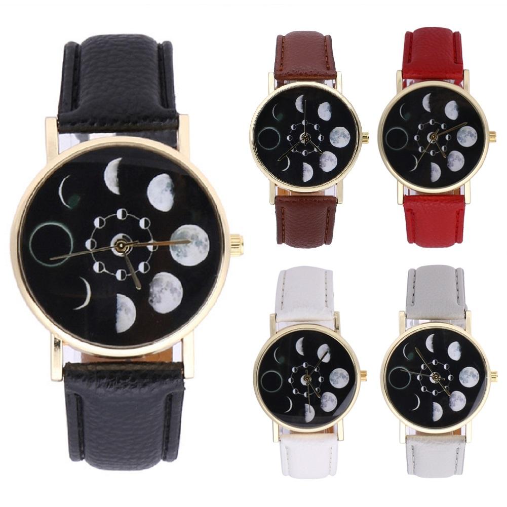 Phases Of The Moon "Luna" Watch - Floral Fawna