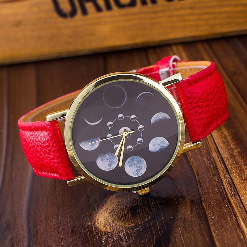 Phases Of The Moon &quot;Luna&quot; Watch - Floral Fawna