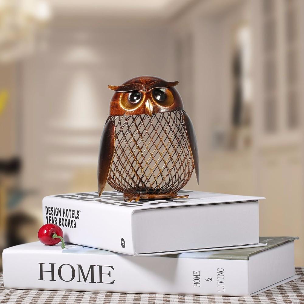 Wise Owl Metal Saving Box - Floral Fawna