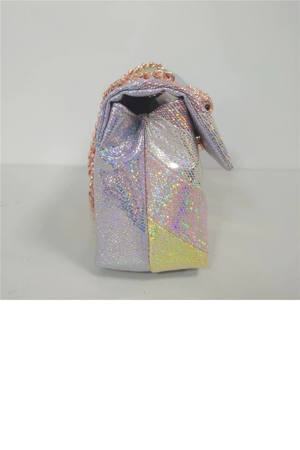 Sequin Striped Eagle Bag - Floral Fawna